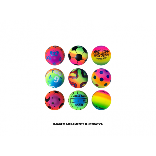 BRINQUEDO - BOLA DE VINIL - DP10